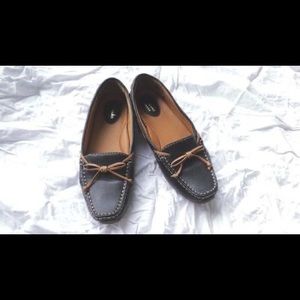 Clarks Artisan Loafers Navy Blue